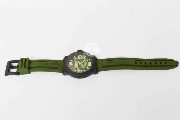 Scitec Nutrition Muscle Army Watch, Army-Armbanduhr