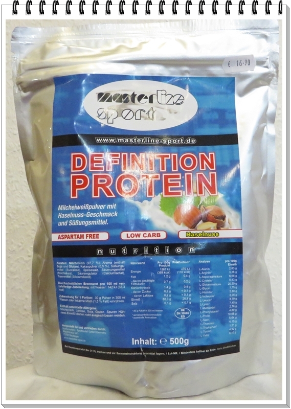 Masterline Sport Definition Protein 500g