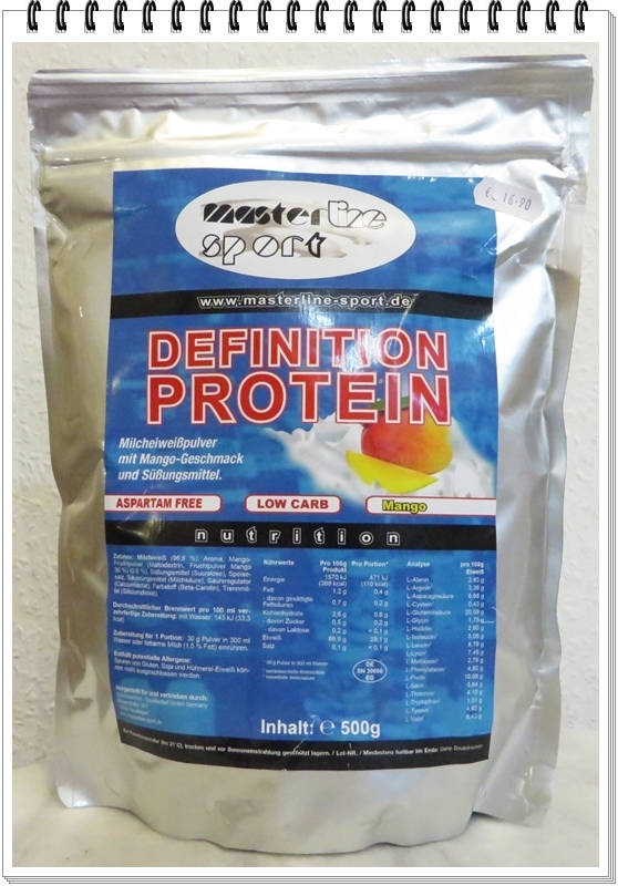 Masterline Sport Definition Protein 500g