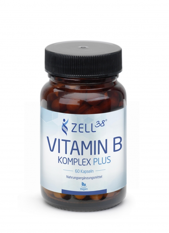 Zell38 Vitamin B Komplex PLUS 60 Kapseln